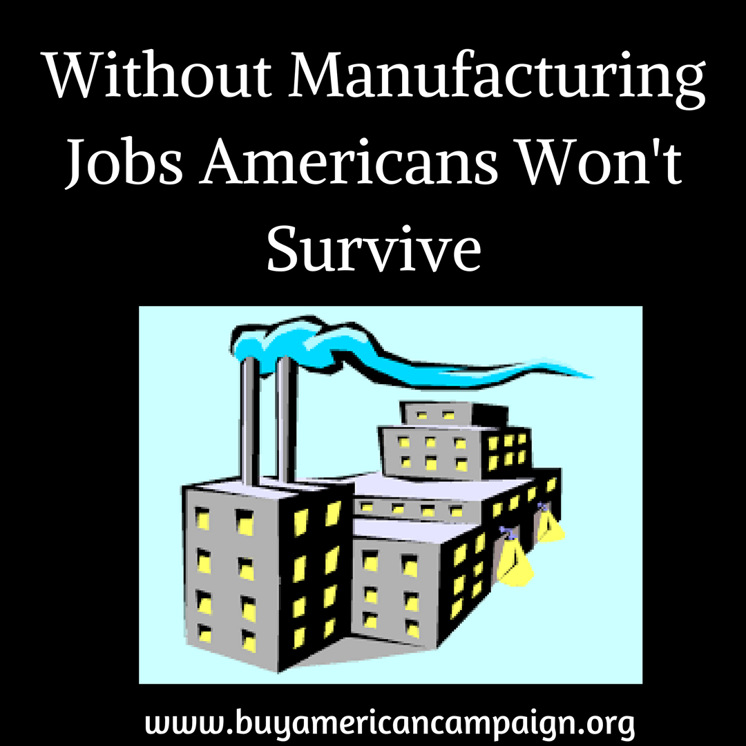 US manufacturing jobs