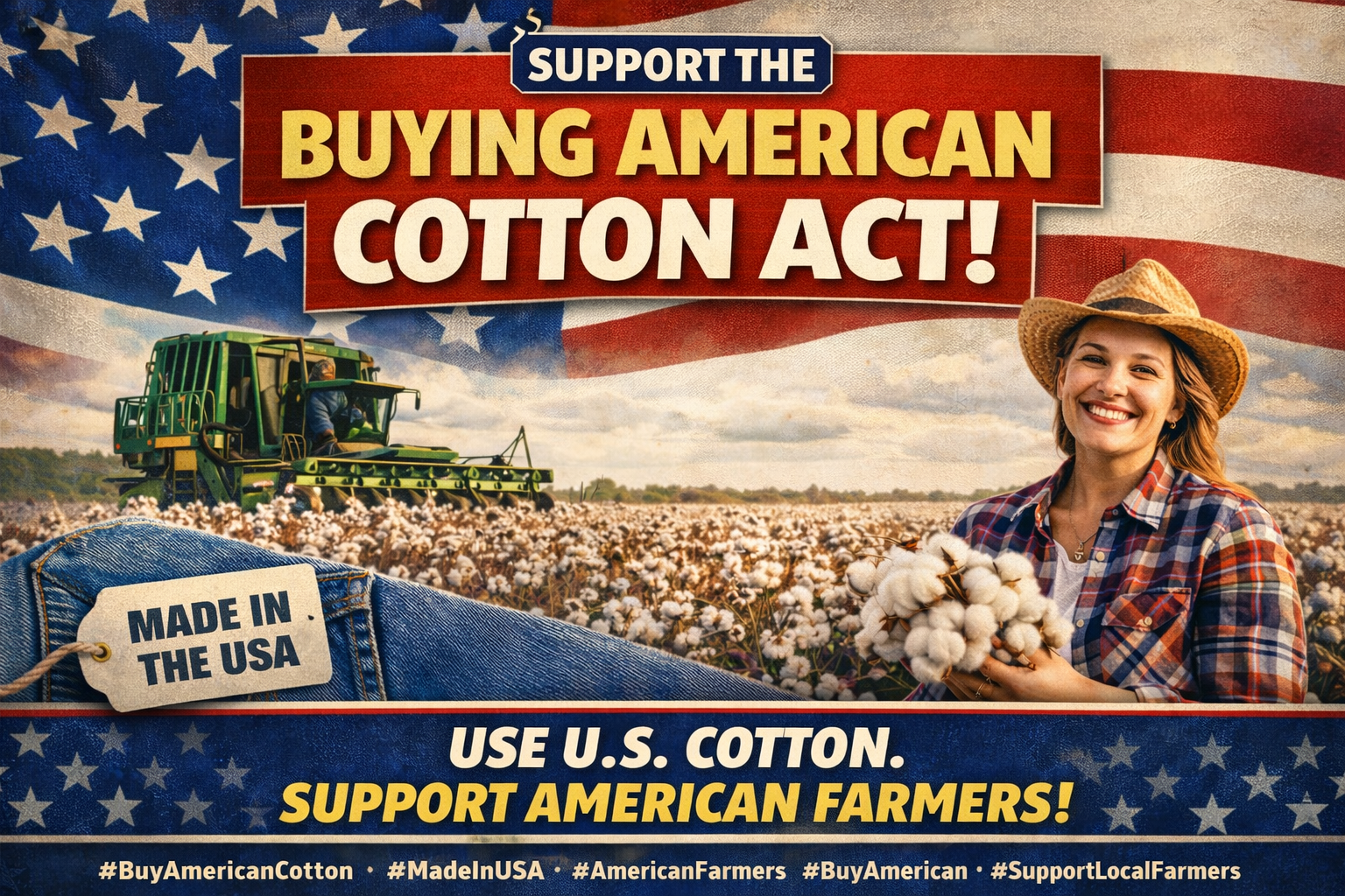 Support the Buying American Cotton Act