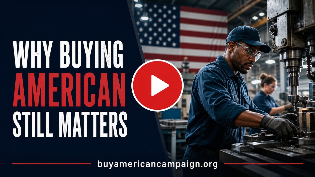 American manufacturing workers — Why Buying American Still Matters