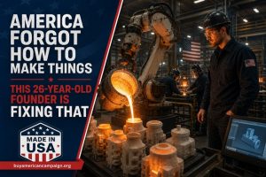 America Forgot How to Make Things. This 26-Year-Old Founder Is Fixing That.