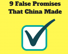 Top 9 False Promises That China Made In Joining The World Trade Organization
