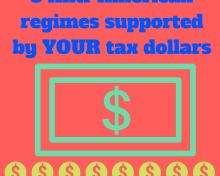 3 Anti-American Regimes Supported By YOUR Tax Dollars