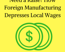 Need a Raise? How Foreign Manufacturing Depresses Local Wages