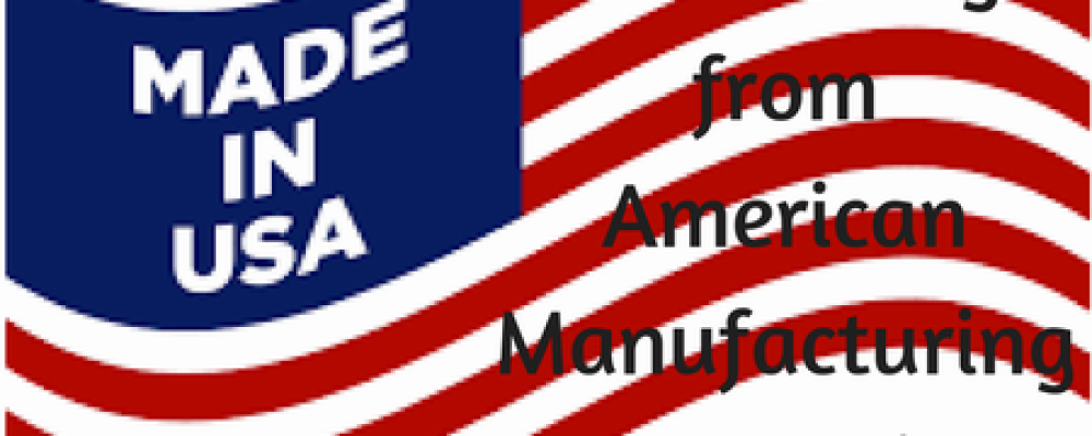 Why you should buy from American Manufacturing Companies