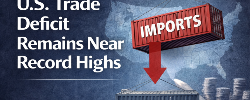 The U.S. Trade Deficit Remains Near Record Highs — Why It Matters