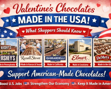 Valentine’s Chocolates Made in the USA: What Shoppers Should Know