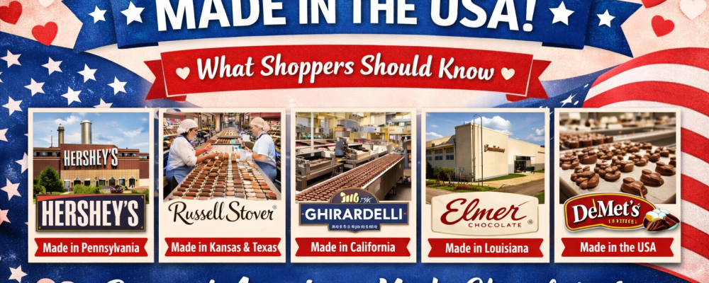 Valentine’s Chocolates Made in the USA: What Shoppers Should Know