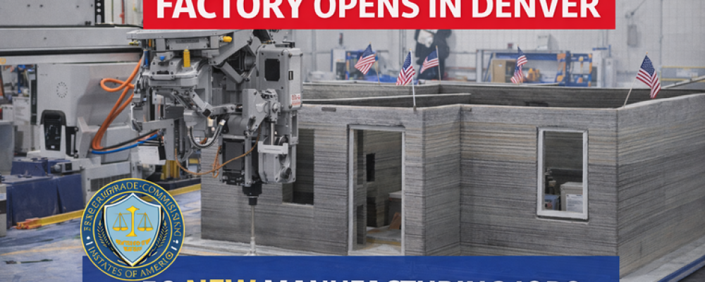 Made in Denver: 3D-Printed Home Factory Opens, Aims for 7,000 Houses a Year