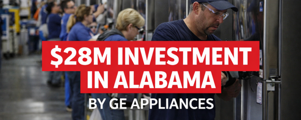 GE Appliances Invests $28 Million in Alabama Plant — And in the Workers Who Build America’s Refrigerators