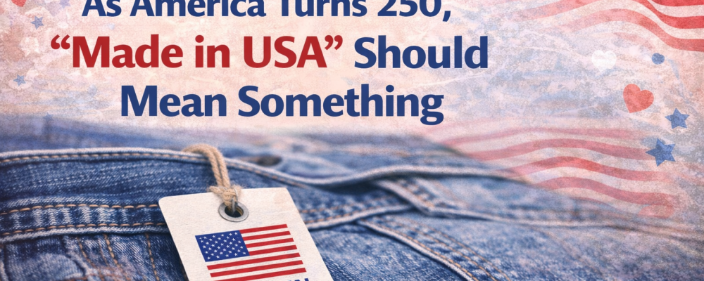1776–2026: As America Turns 250, “Made in USA” Should Mean Something