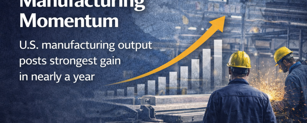 U.S. Manufacturing Shows Signs of Growth — But Is It Sustainable?