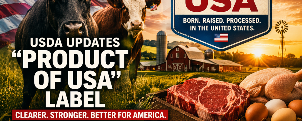 “Product of USA” Label Gets a Reset — What It Means for American Farmers and Consumers