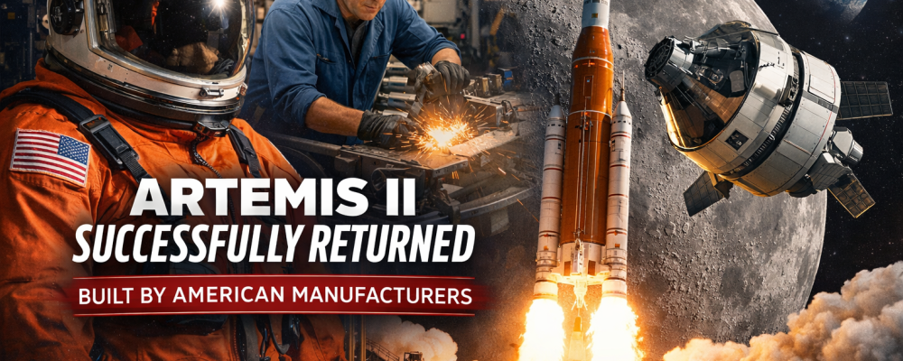 Artemis II Successfully Returned — Built by American Manufacturers Who Delivered