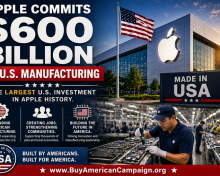$600 Billion: Apple Goes All-In on American Manufacturing