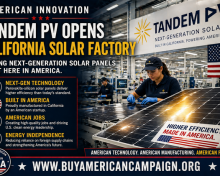 Made in Fremont: American Startup Tandem PV Opens Next-Gen Solar Factory in California