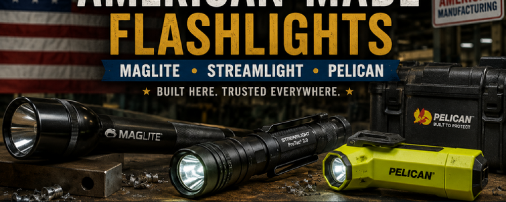 The Best American-Made Flashlights: Maglite, Streamlight & Pelican