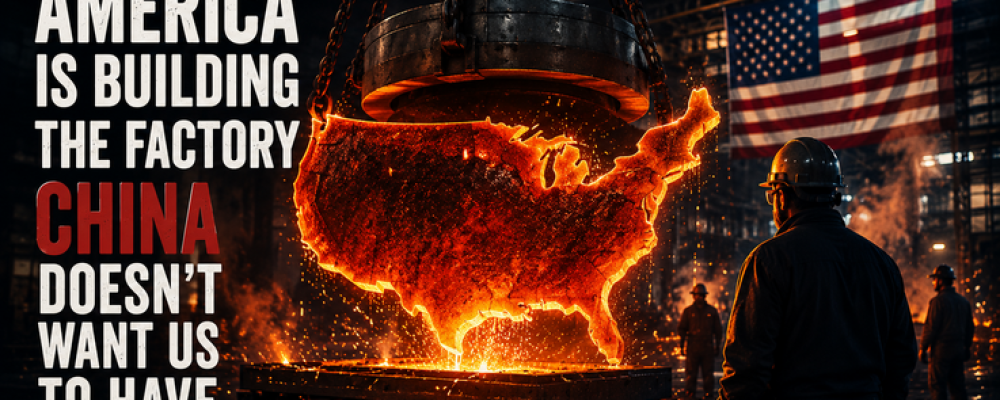 America Is Building the Factory China Doesn’t Want Us To Have