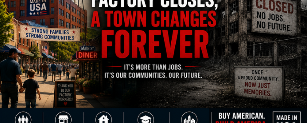 When a Factory Closes, a Town Changes Forever