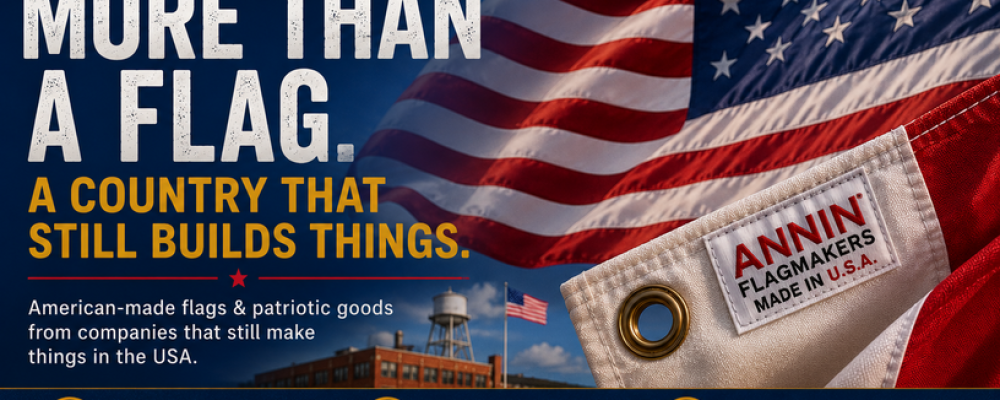 Most American Flags Are Imported. These Companies Still Make Them in the USA.
