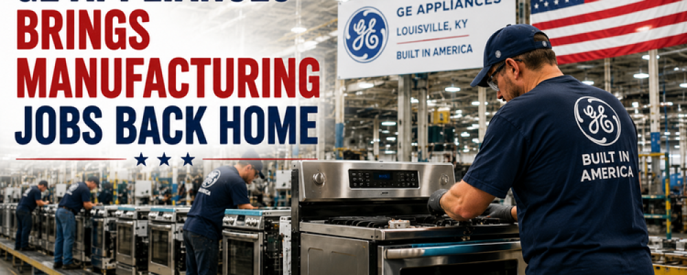 One of America’s Most Iconic Brands Is Bringing Manufacturing Jobs Back Home