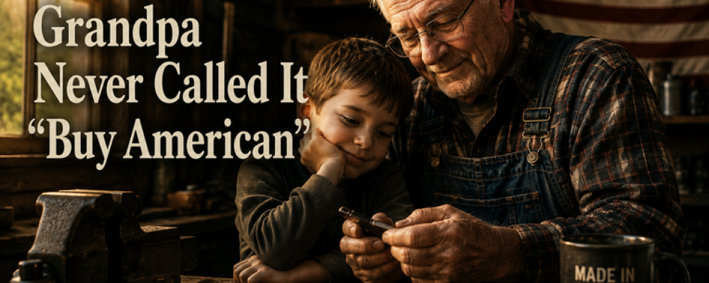 Grandpa Never Called It “Buy American”