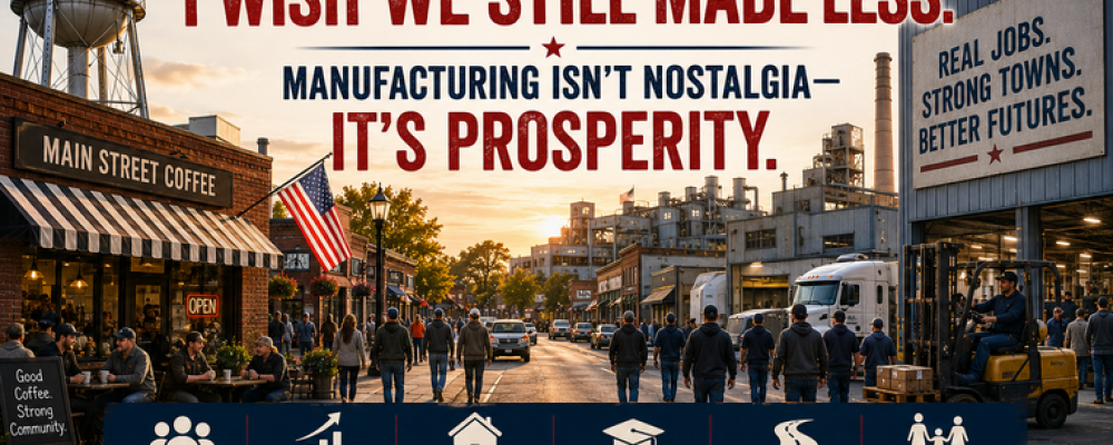 Nobody Ever Says, “I Wish We Still Made Less”