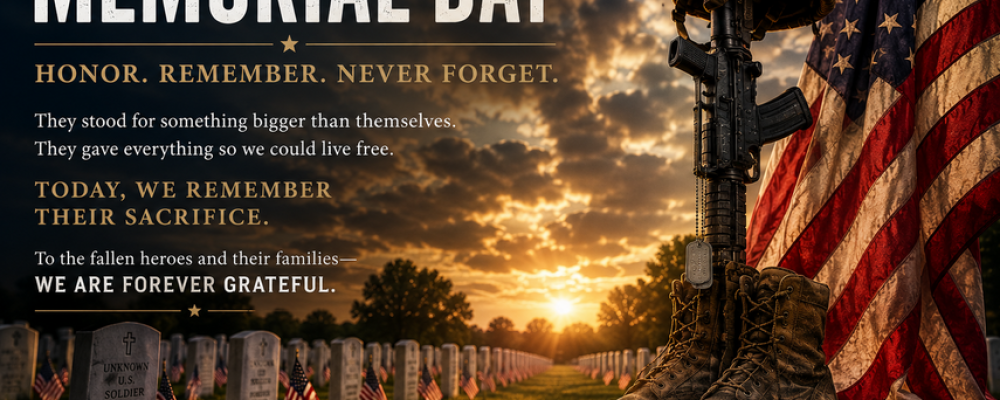 Memorial Day Is About More Than a Three-Day Weekend