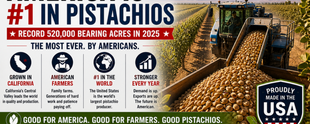 America Just Quietly Became the World’s Pistachio Superpower — And Most People Have No Idea