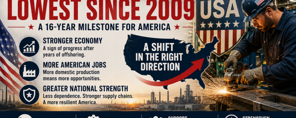 America’s Trade Deficit Just Hit Its Lowest Level Since 2009 — And That Might Signal Something Bigger