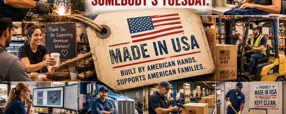 Every “Made in USA” Label Represents Someone’s Tuesday