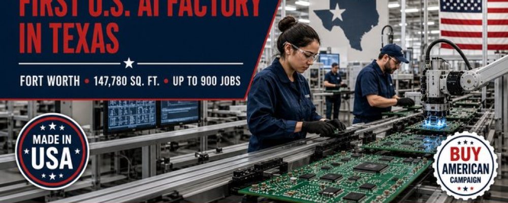 Foxlink Opens Its First U.S. AI Factory in Fort Worth